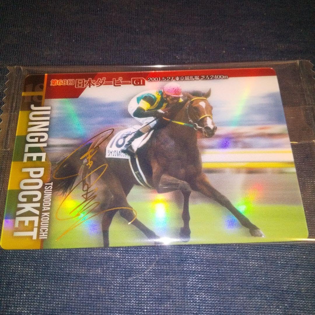 ジャングルポケット競馬サイン角田晃一